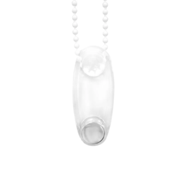 OBCIĄŻNIK ŁAŃCUSZKA BEZBARWNA KROPLA   - 1 SZT