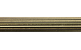 RURA ANTYK RYFLOWANA ⌀ 19mm - 140cm